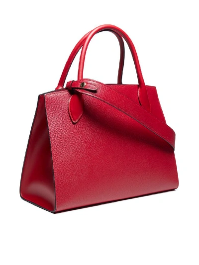 Shop Prada Tote In Fuoco