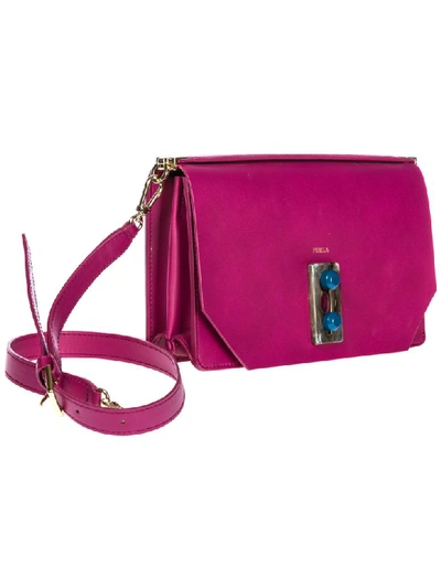 Shop Furla Sicily Handbags In Purple