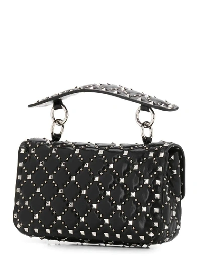 Shop Valentino Rockstud Spike Bag Small In Black