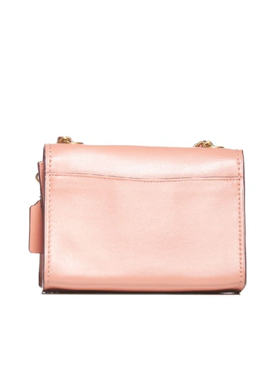 Shop Coach Shoulder Bag In Light Peach