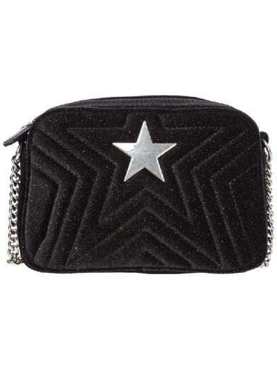 Shop Stella Mccartney Tech Crossbody Bags In Nero