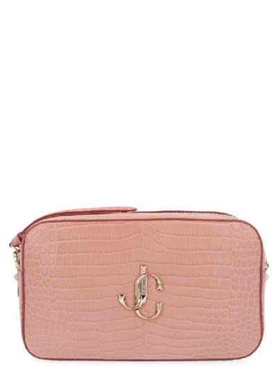 Shop Jimmy Choo Varenne Bag In Pink