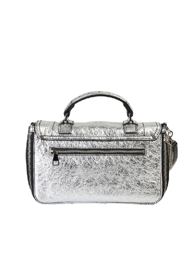 Shop Proenza Schouler Ps1 Tiny Bag In Metallic