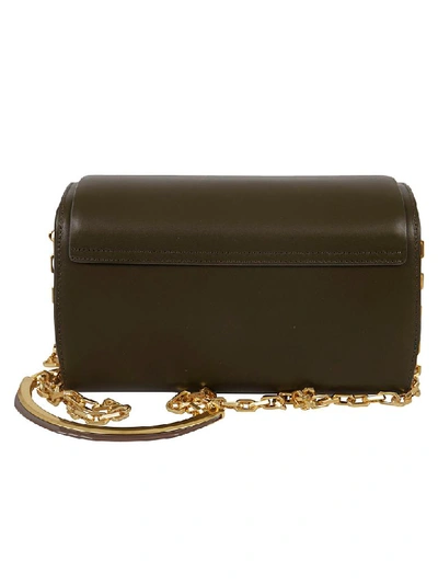 Shop The Volon Po Trunk Shoulder Bag In Khaki