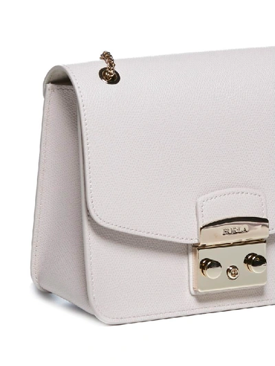 Shop Furla Shoulder Bag In Lino