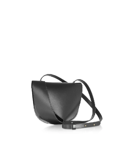 Shop Giaquinto Candy Saddle Shoulder Bag In Black