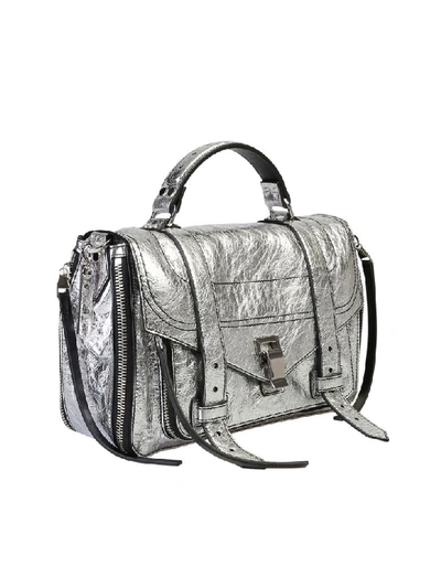 Shop Proenza Schouler Medium Ps1 Bag In Metallic