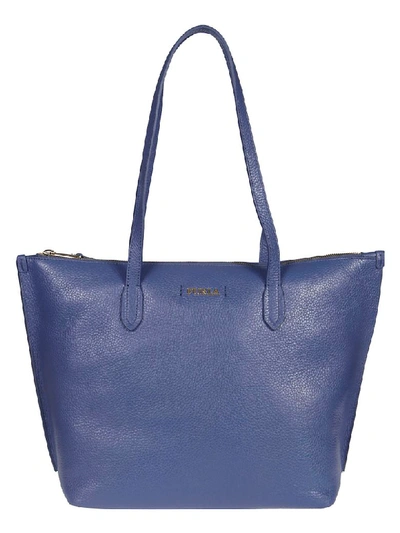 Shop Furla Luce Tote In Pervinca