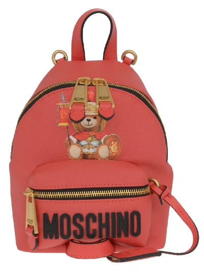 Shop Moschino Backpack  In Red