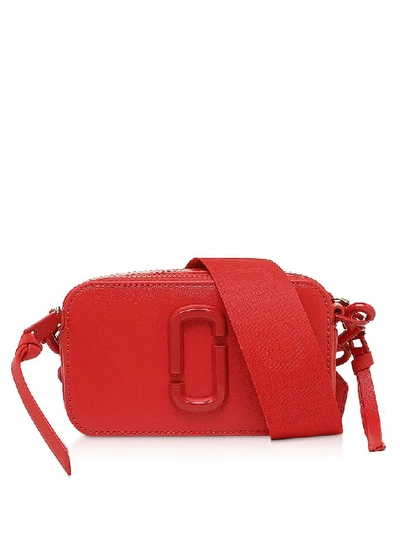 Shop Marc Jacobs Snapshot Dtm Small Camera Bag In Geranium