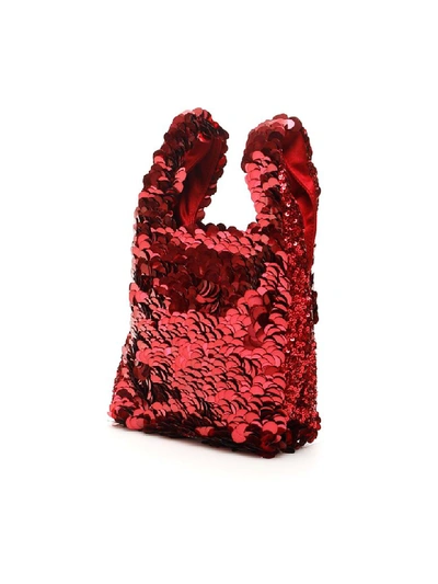 Shop Anya Hindmarch Anya Brands Ketchup Tote Bag In Red (red)