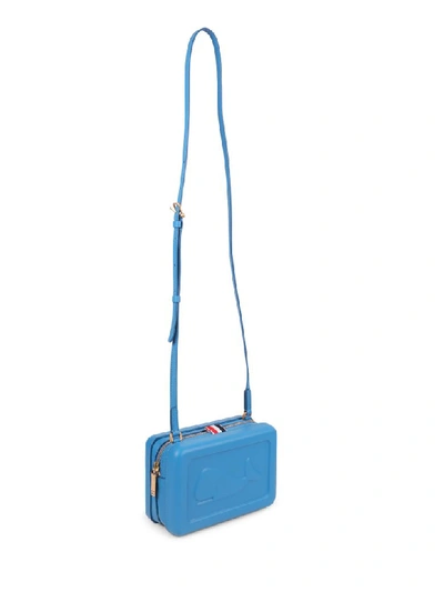 Shop Thom Browne Blue Whale Crossbody Bag