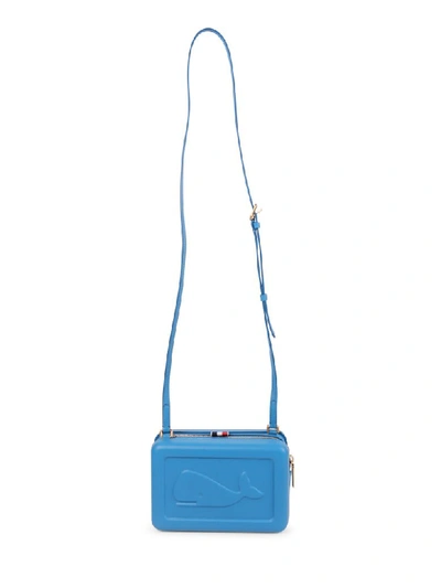 Shop Thom Browne Blue Whale Crossbody Bag