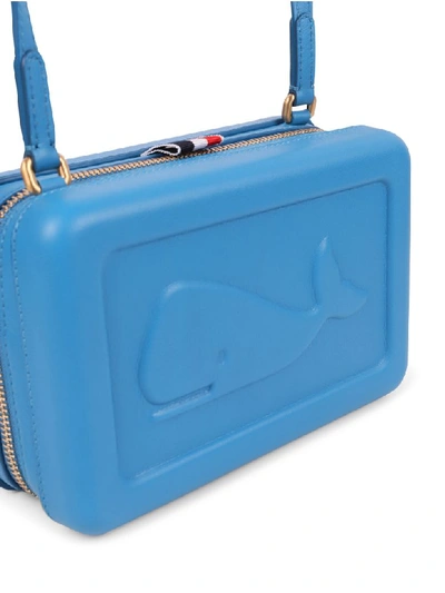 Shop Thom Browne Blue Whale Crossbody Bag