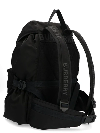 Shop Burberry Wilfin Bag In Black