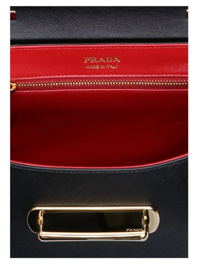 Shop Prada Sidonie Bag In Black