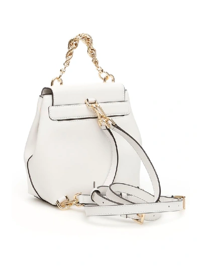 Shop Michael Michael Kors Mott Backpack In Optic White (white)