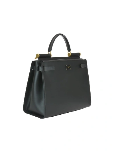 Shop Dolce & Gabbana Sicily 62 Bag In Black