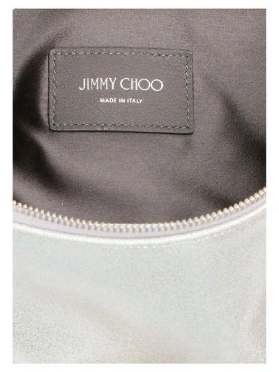 Shop Jimmy Choo Callie Bag In Silver