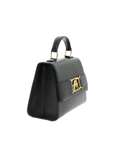 Shop Alberta Ferretti - Handbag With Logo In Black