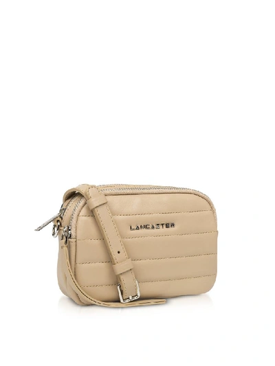 Lancaster Handbags Parisienne Couture Mini Crossbody Bag In Nude | ModeSens