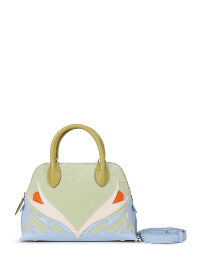 Shop Lanvin Patchwork Dolly Parrot Bag S In Ice