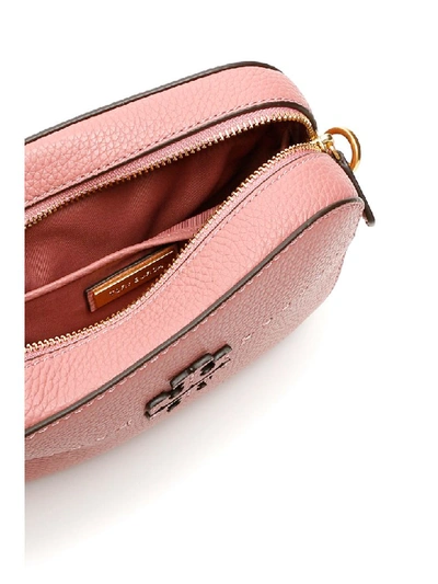 Shop Tory Burch Mcgraw Camera Bag In Pink Magnolia (pink)