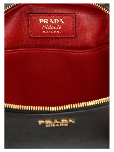 Shop Prada Odette Bag In Black