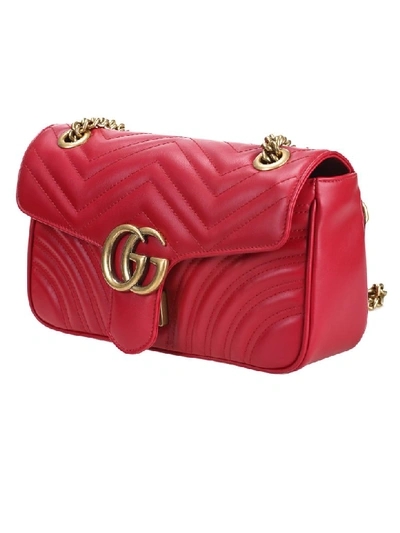 Shop Gucci Bag In Rosso