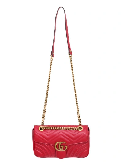 Shop Gucci Bag In Rosso