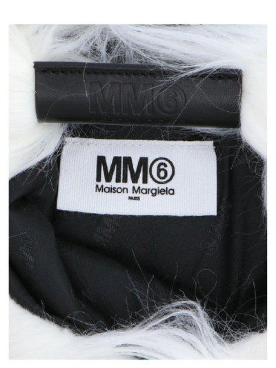 Shop Mm6 Maison Margiela Japanese Bag In White