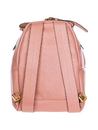 Shop Moschino Sicily Backpack In Rosa