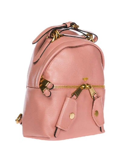 Shop Moschino Sicily Backpack In Rosa