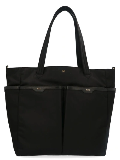 Shop Anya Hindmarch Baby Bag Bag In Black