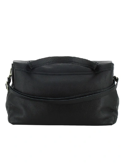 Shop Zanellato Etna Leather Handbag In 02 Etna
