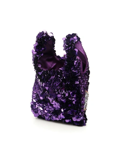 Shop Anya Hindmarch Anya Brands Dairy Milk Tote Bag In Purple (purple)