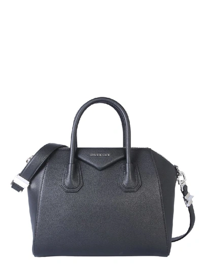 Shop Givenchy Antigona Bag In Nero