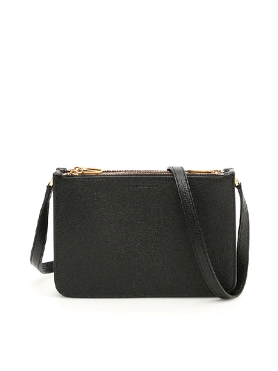 Shop Burberry Penhurst Crossbody Bag In Black (black)