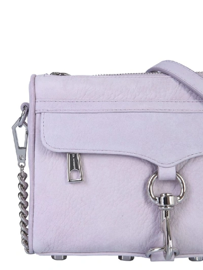 Shop Rebecca Minkoff Mini Mac Bag In Viola