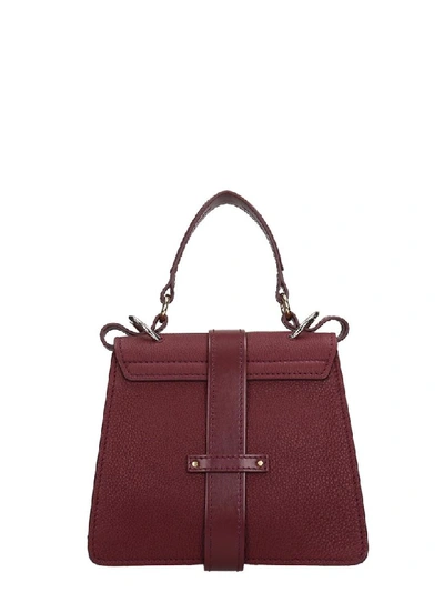 Shop Chloé Aby Small Shoulder Bag In Viola Leather