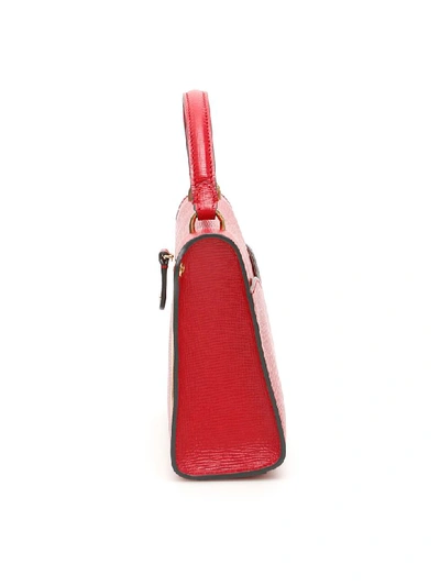 Shop Anya Hindmarch Small Postbox Bag In Carmine (red)