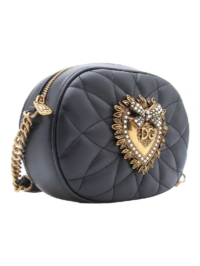 Shop Dolce & Gabbana Leather Bag In Black