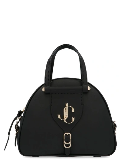 Shop Jimmy Choo Varenne Bag In Black
