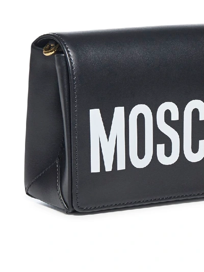 Shop Moschino Shoulder Bag In Nero