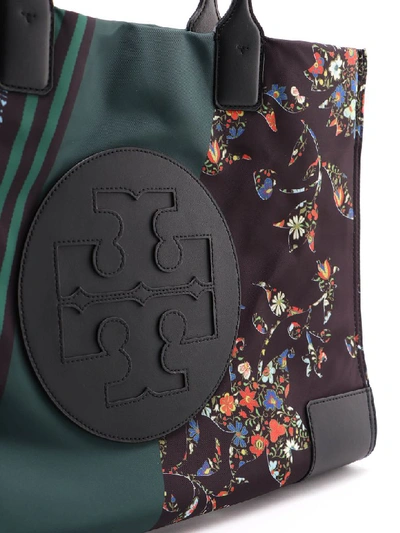 Tory Burch Sacred Floral Print Tote Bag In Sacred Flower/gold | ModeSens