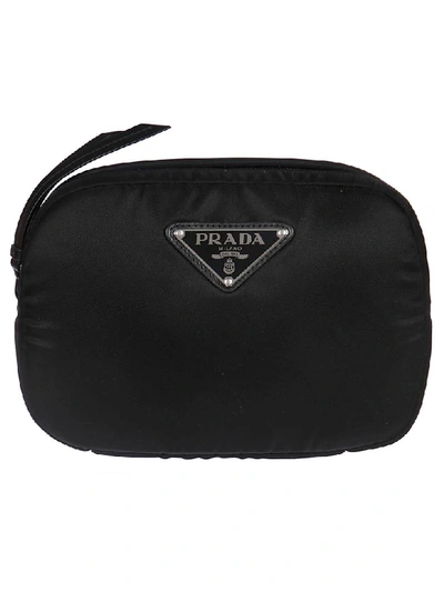 Shop Prada Marsupio Belt Bag In Black