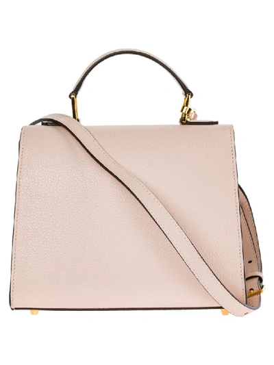 Shop Alberta Ferretti Teddy Bear Label Handbags In Rosa