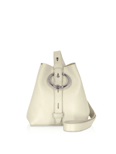 Shop Rebecca Minkoff Nappa Leather Mini Kate Bucket Bag In Clay