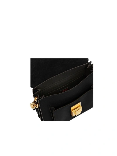 Shop Furla Diva S Shoulder Bag In Onyx