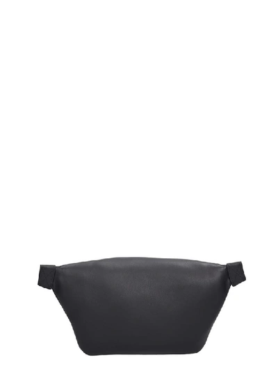 Shop Balenciaga Everuday Belt Waist Bag In Black Leather